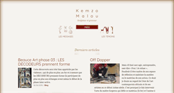 Desktop Screenshot of kemzomalou.net